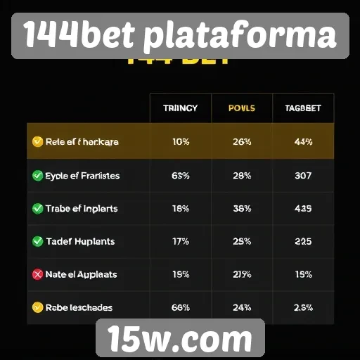 Comparativo entre 144bet e outras casas de apostas